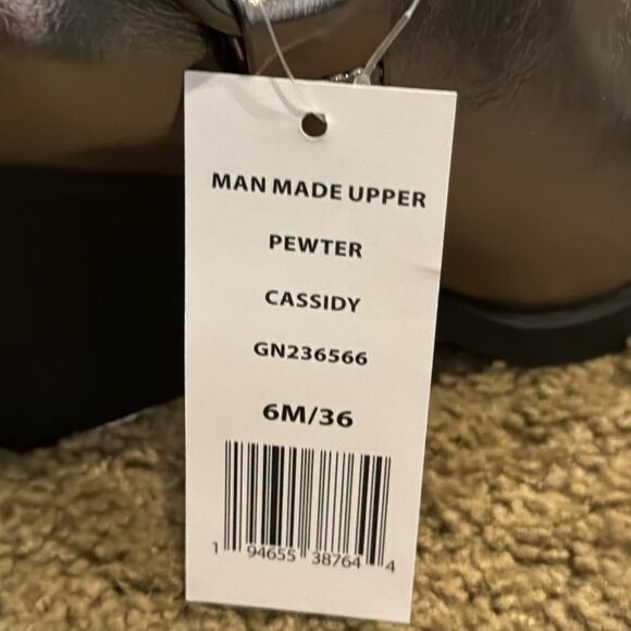 BCBG NWT WOMEN’S PEWTER BOOTS THE CASSIDY FITS TRUE TO SIZE THIS BOOT SIZE 6 - Picture 11 of 13